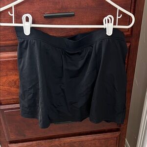 Women’s Black Swim Skort